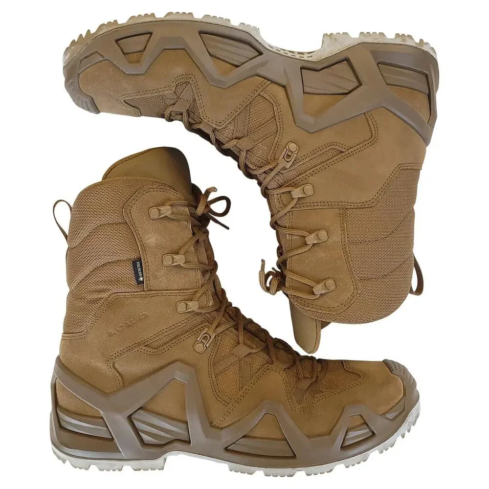 Lowa ZEPHYR MK2 GTX HI Boots 13 Brown GORE-TEX Combat Leather Cordura Lace Up